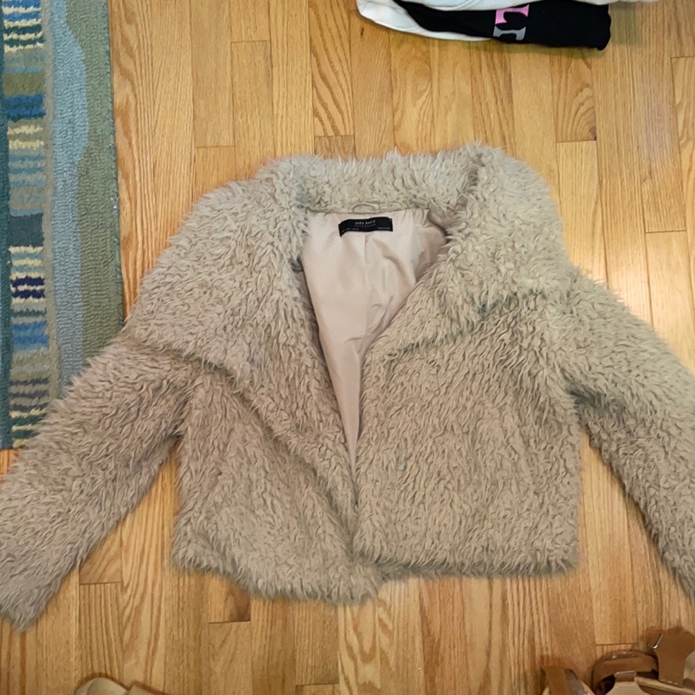 Fur Zara jacket
